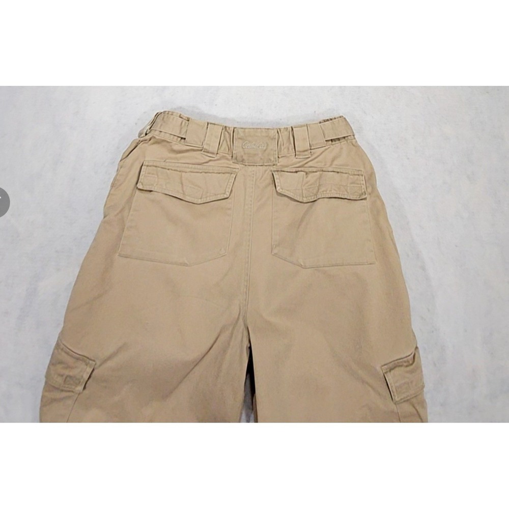 Cabelas Cargo Pants Mens 32X29 30 Tactical Utility Khaki Beige Relaxed Straight - Picture 5 of 12